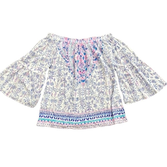 Lilly Pulitzer Nevie Top Resort White Time To Shine - Picture 3 of 10